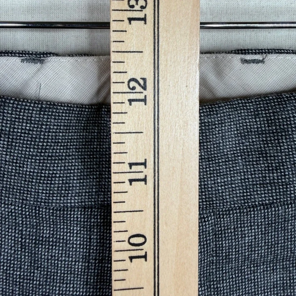 New Banana‎ Republic Tailored Slim Fit Wool Dress Pants 35 x 30 Dark Grey